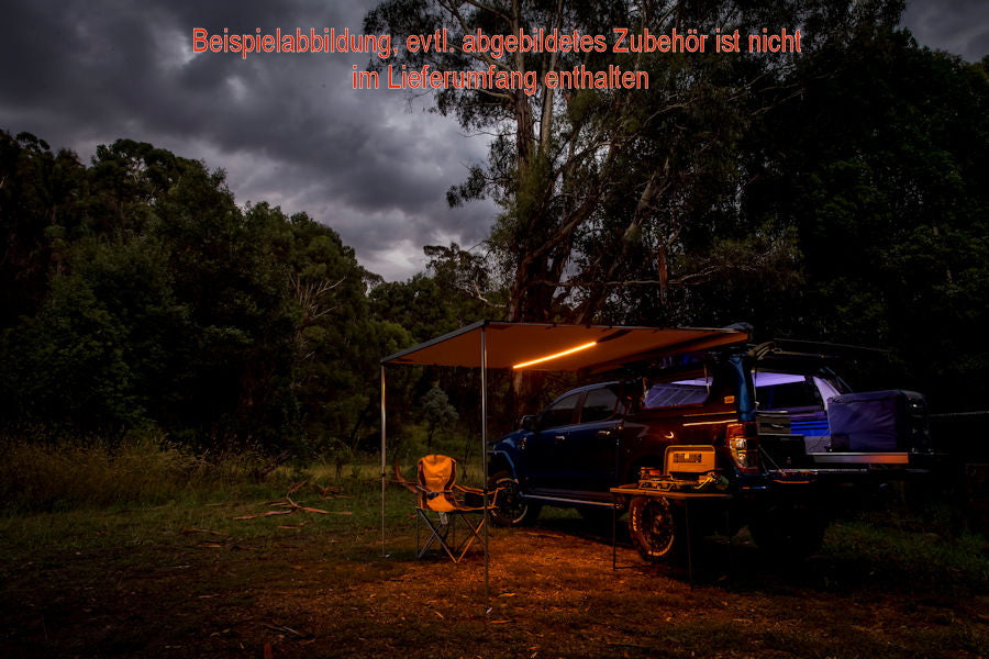 ARB Touring Markise inklusive LED Leiste 2500mm breit, 2500mm lang