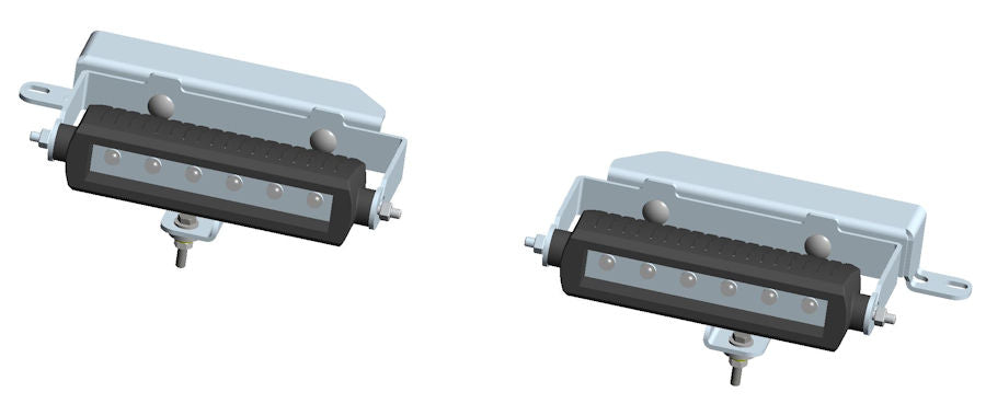 Scheinwerfer-Set Ford Ranger '12 - '16 inkl. 2 Stk. Osram SX180-SP