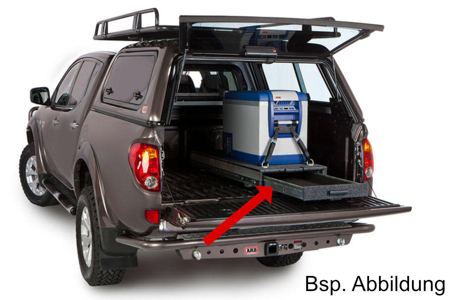 Outback Modular Auszug mit Schublade 530x1045x190 (Außen in mm), grau