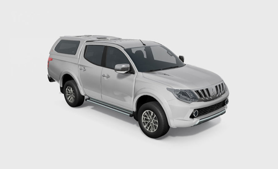 ARB Ascent Hardtop, Mitsubishi L200 ab '15 Doka, seitl. Klappfenster