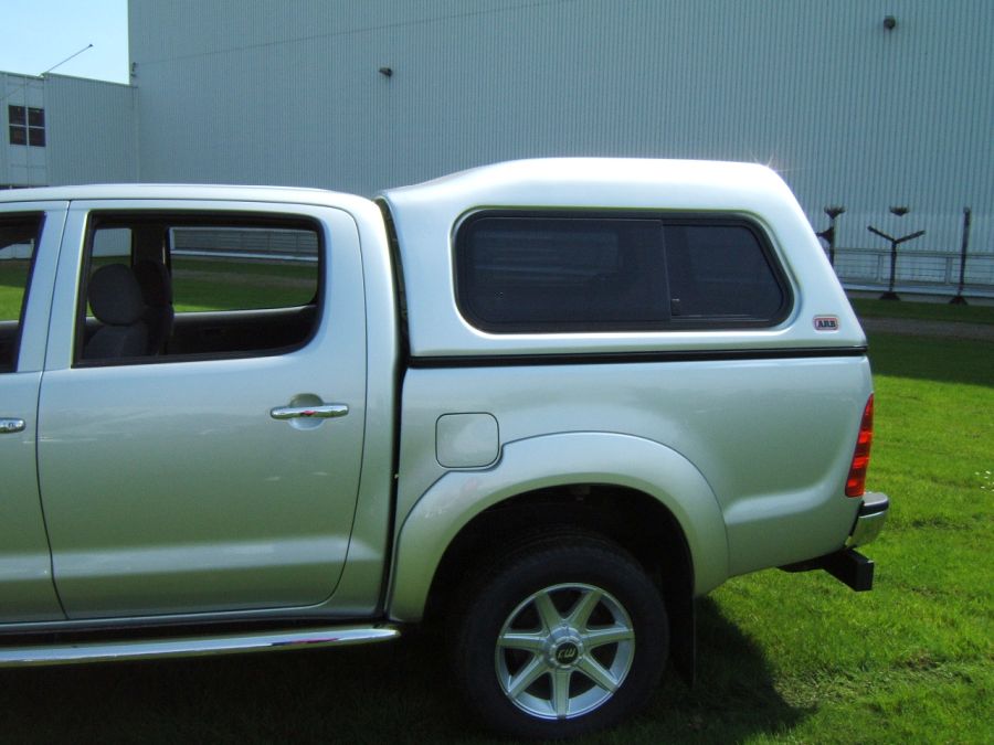 Standard Hardtop für Toyota Hilux 05-16 Doka hoch mit Schiebefenster