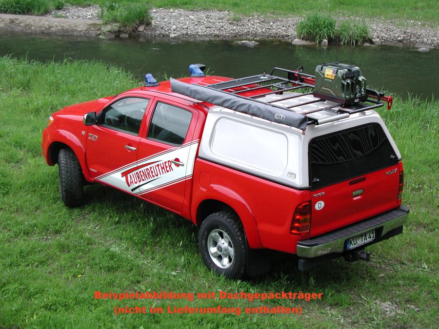 ARB Basic Hardtop für Toyota Hilux 05-16 Doka seitl. geschlossen