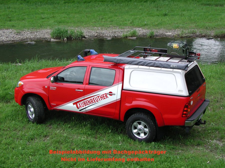ARB Basic Hardtop für Toyota Hilux 05-16 Doka seitl. geschlossen