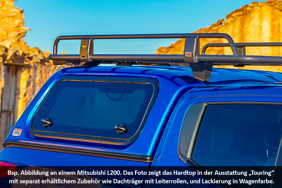 Basic Hardtop für Mitsubishi L200 ab 15 Doka flach seitl. geschlossen