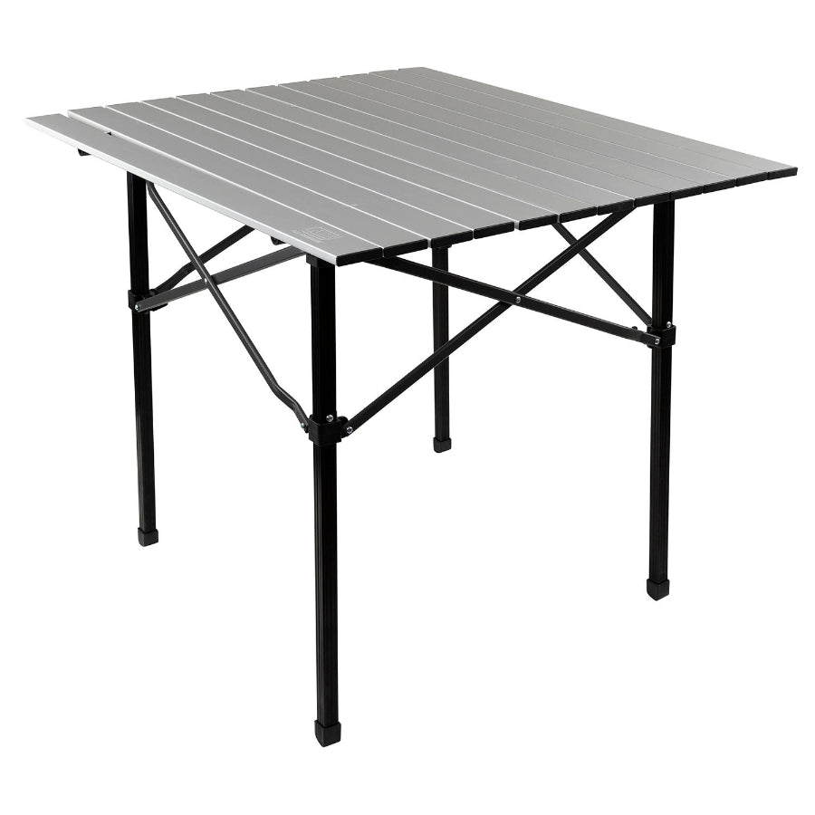 ARB Aluminiumklapptisch inkl Tragetasche (Ausgeklappt: 86 x 70 x 70 cm)