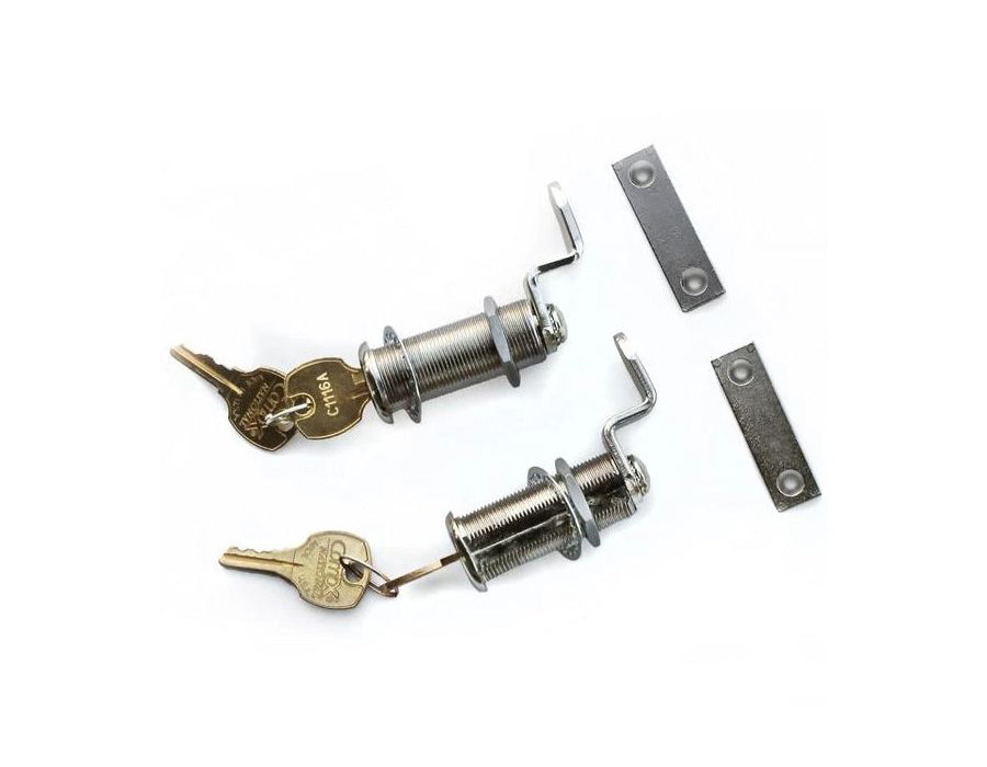 DECKED Schlösser Set inlusive Schlüssel (2 Stk.), für alle Schubladensysteme (V3)