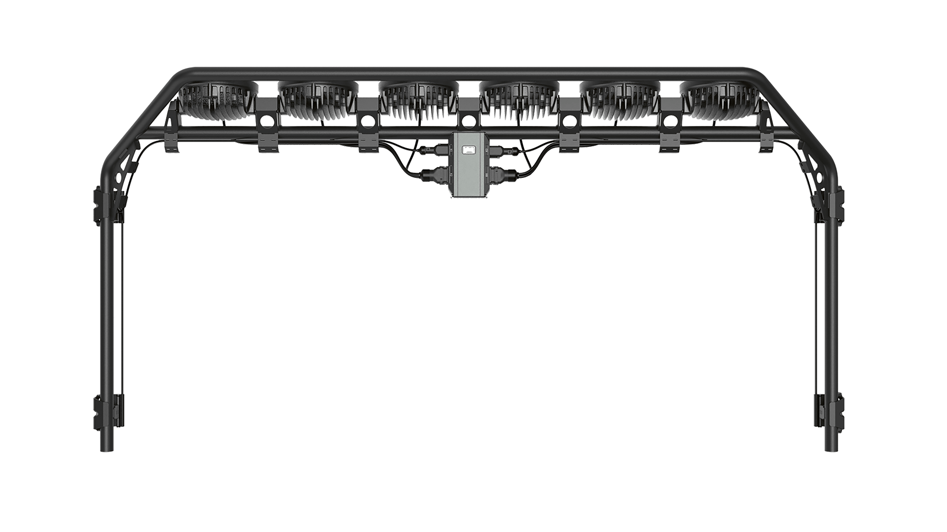 LeTech Grenadier Scheinwerferbügel mit 6 Rundscheinwerfern mit jeweils 9600 Lumen