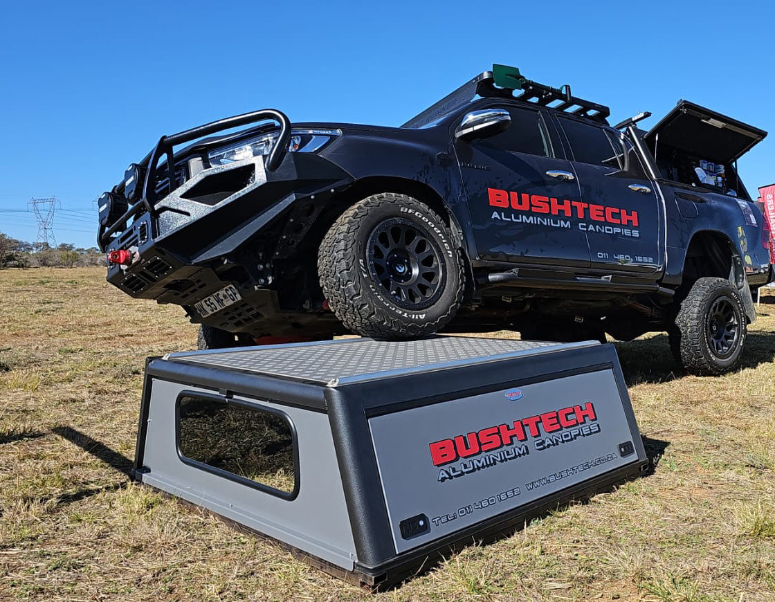 Bushtech Canopy Nissan Navara (2011-2016)-Double Cab