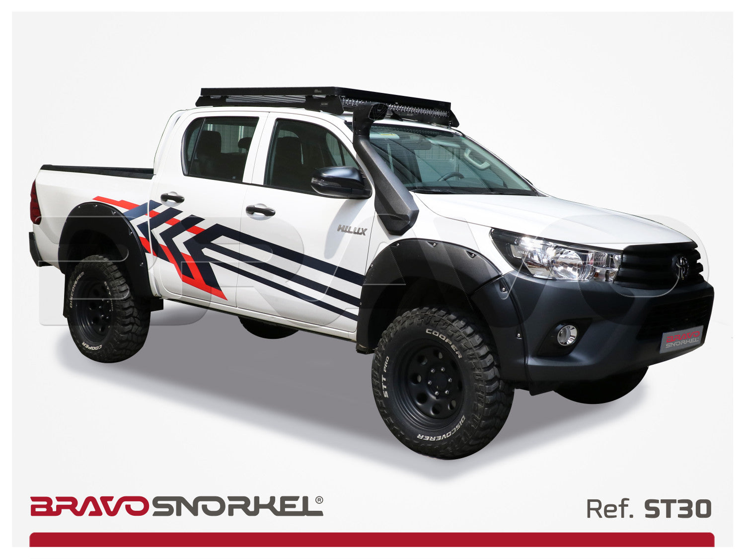 Schnorchel Kit für Toyota Hilux 126 Series Revo (2016- )