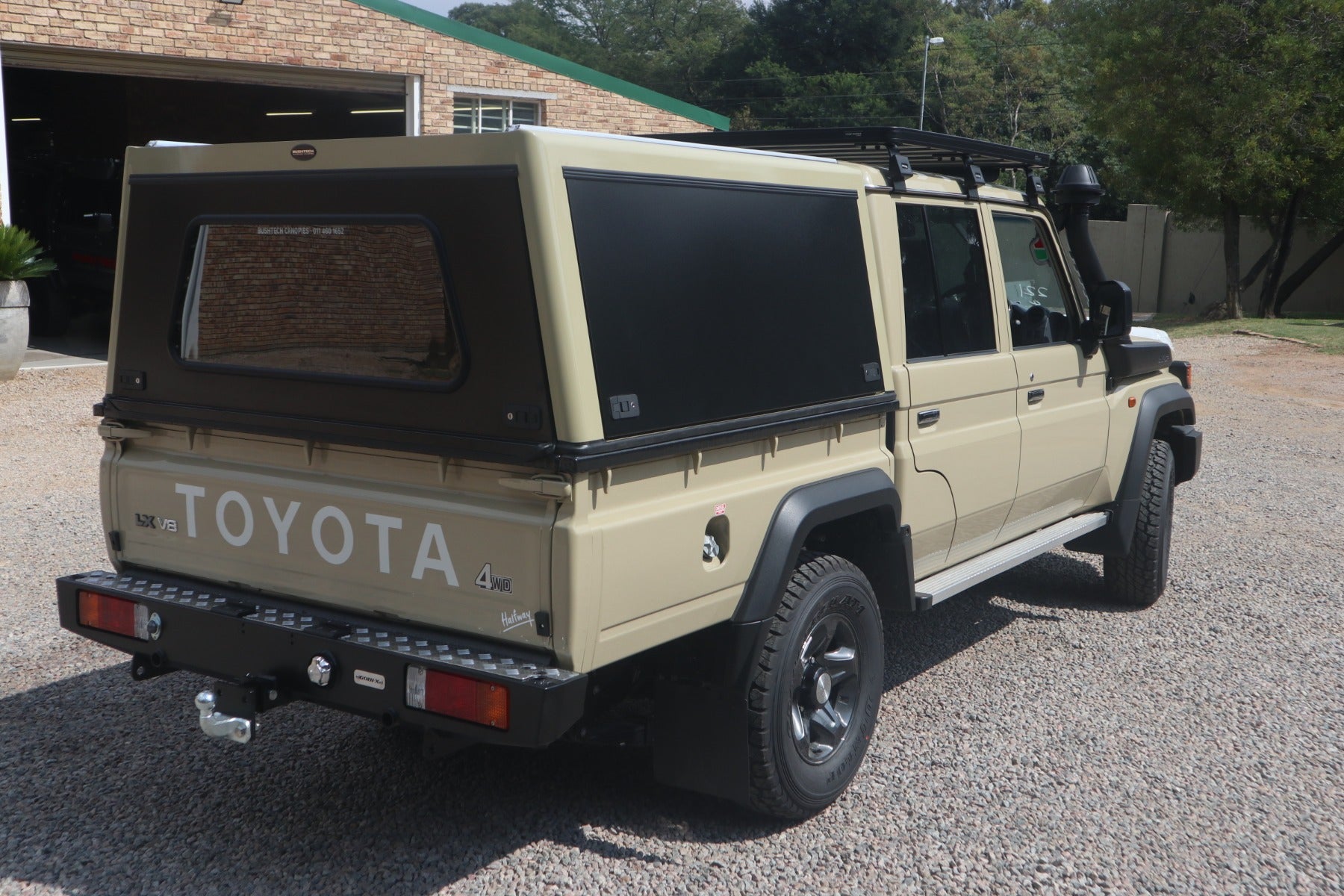 Bushtech Canopy Toyota Land Cruiser 79-Double Cab