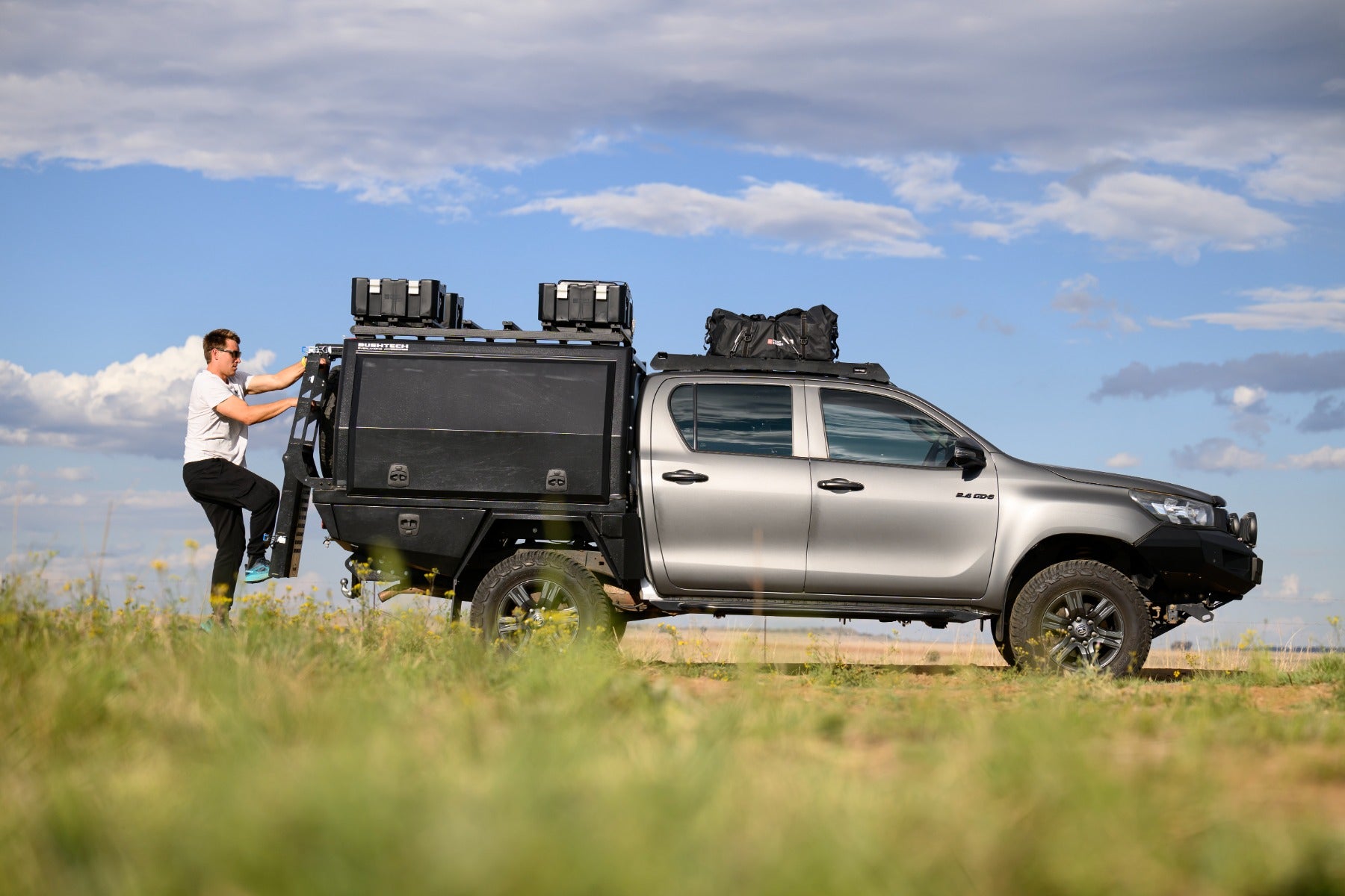 Bushtech Canopy Tray Toyota Hilux Revo