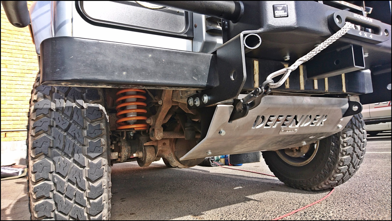 Gobi-X Land Rover Defender Unterfahrschutz für Kühler und Spurstange