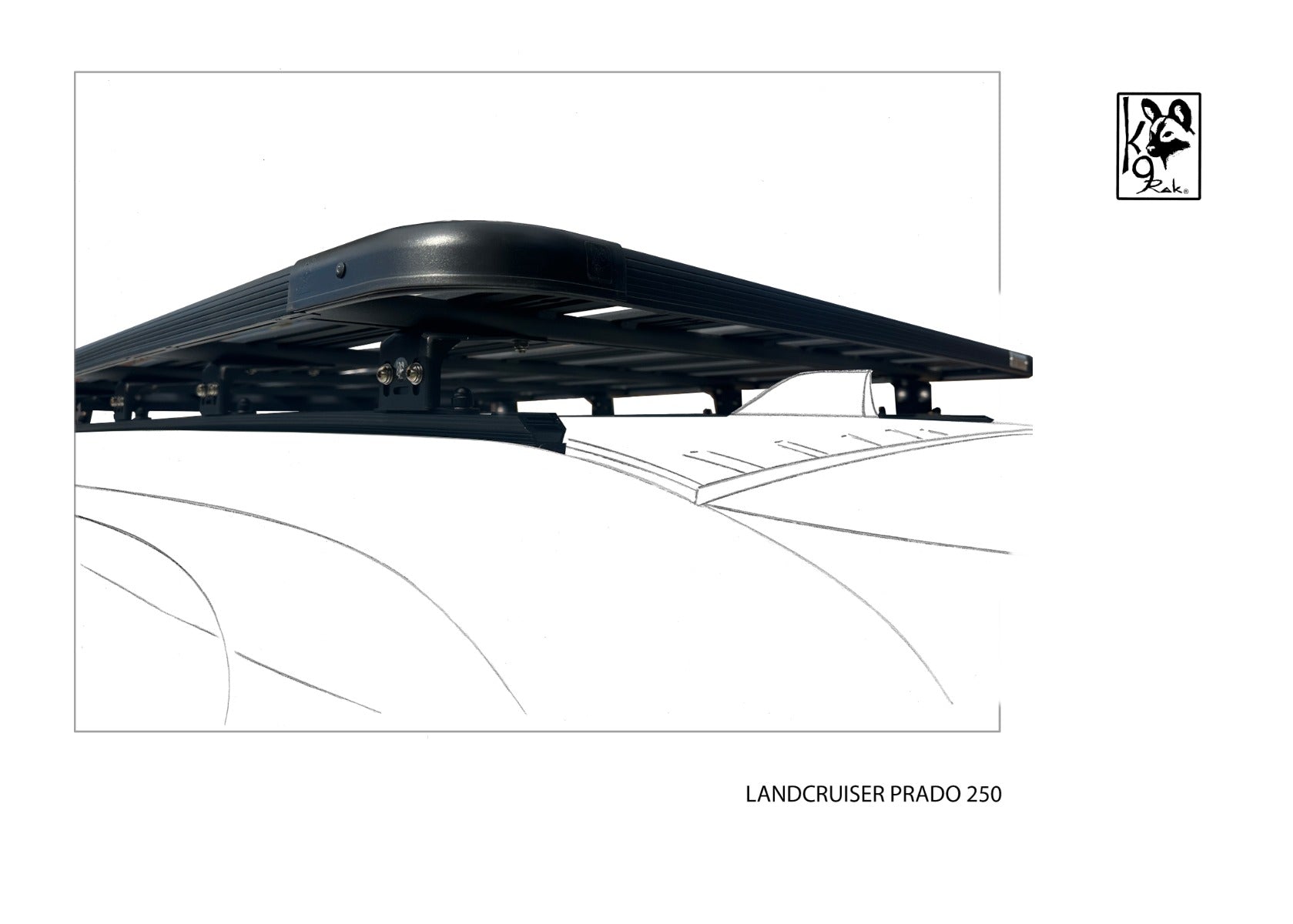 Eezi-Awn K9 Roofrack Toyota Land Cruiser 250