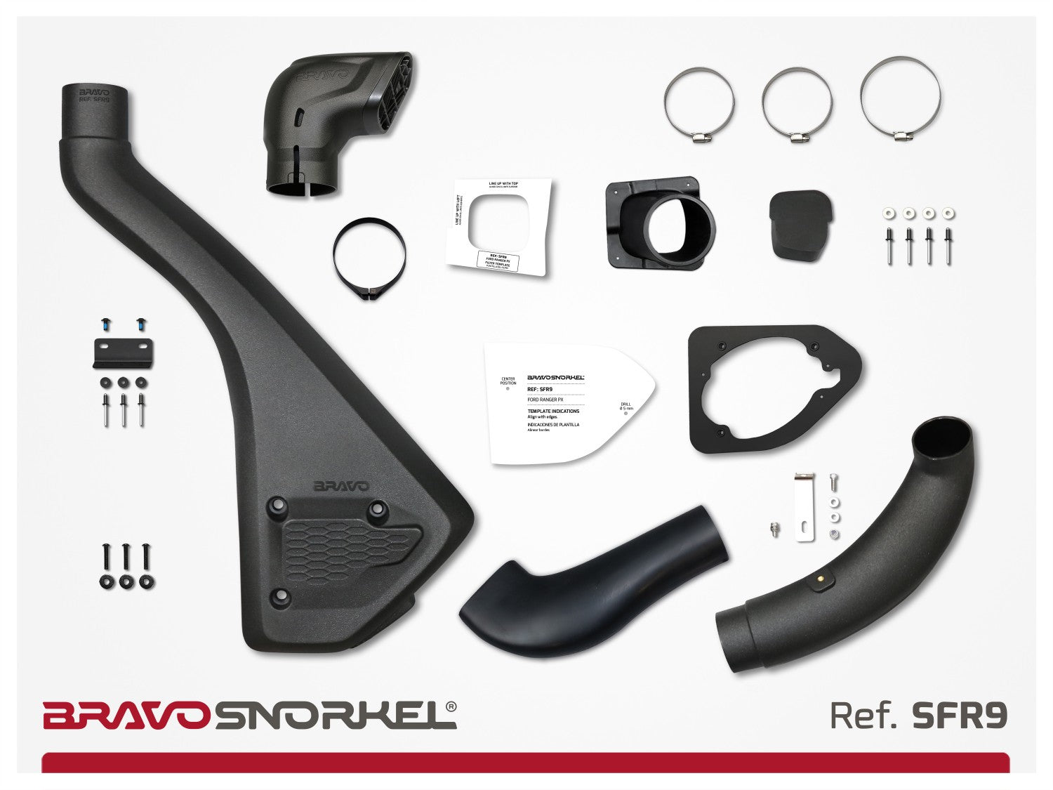 Schnorchel Kit für Ford Ranger PX (2011-2022)