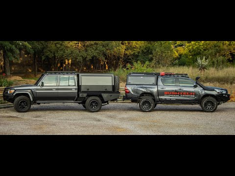 Bushtech Canopy Tray Toyota Landcruiser 79