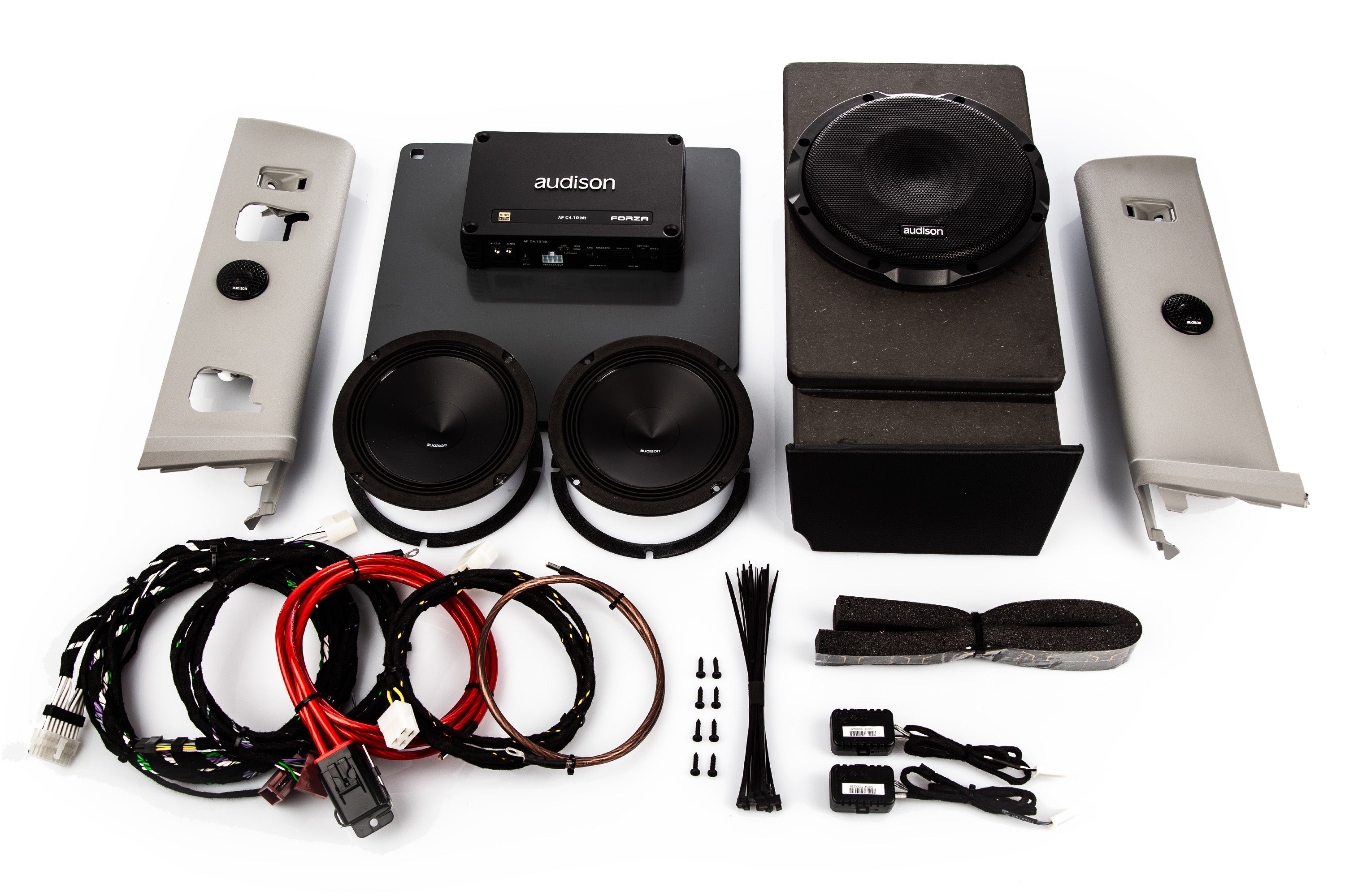 B&S Klangtuning INEOS Grenadier mit Audison Verstärker und Audison 4-Wege-System