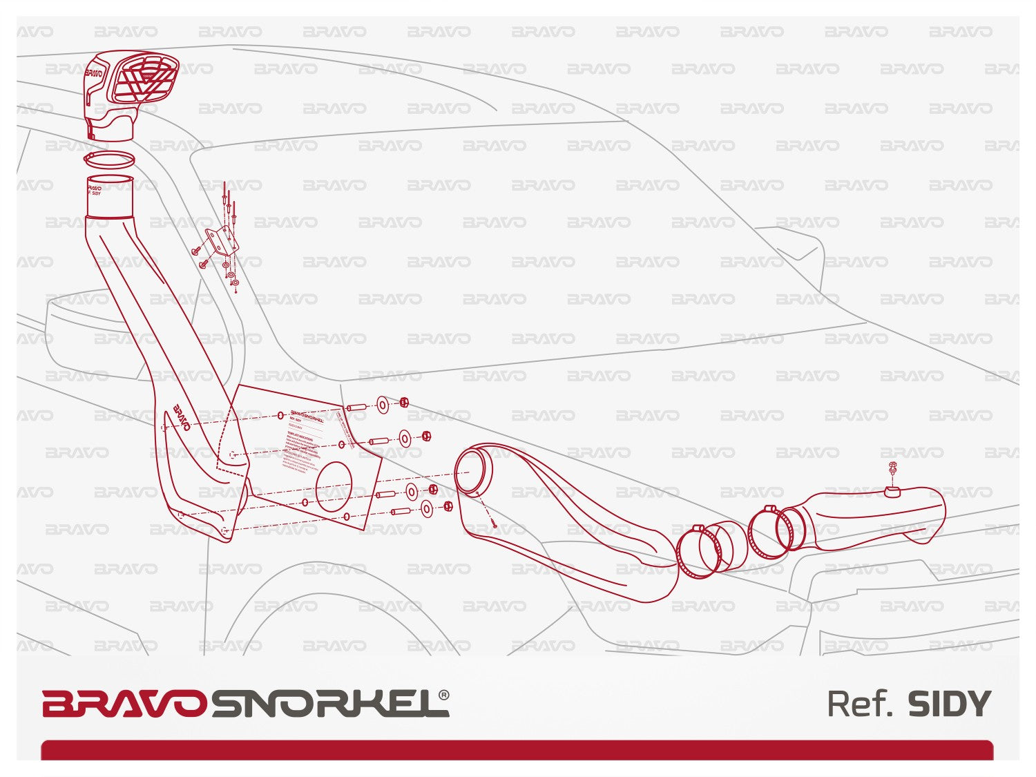 Schnorchel Kit für Isuzu D-MAX (2020- )