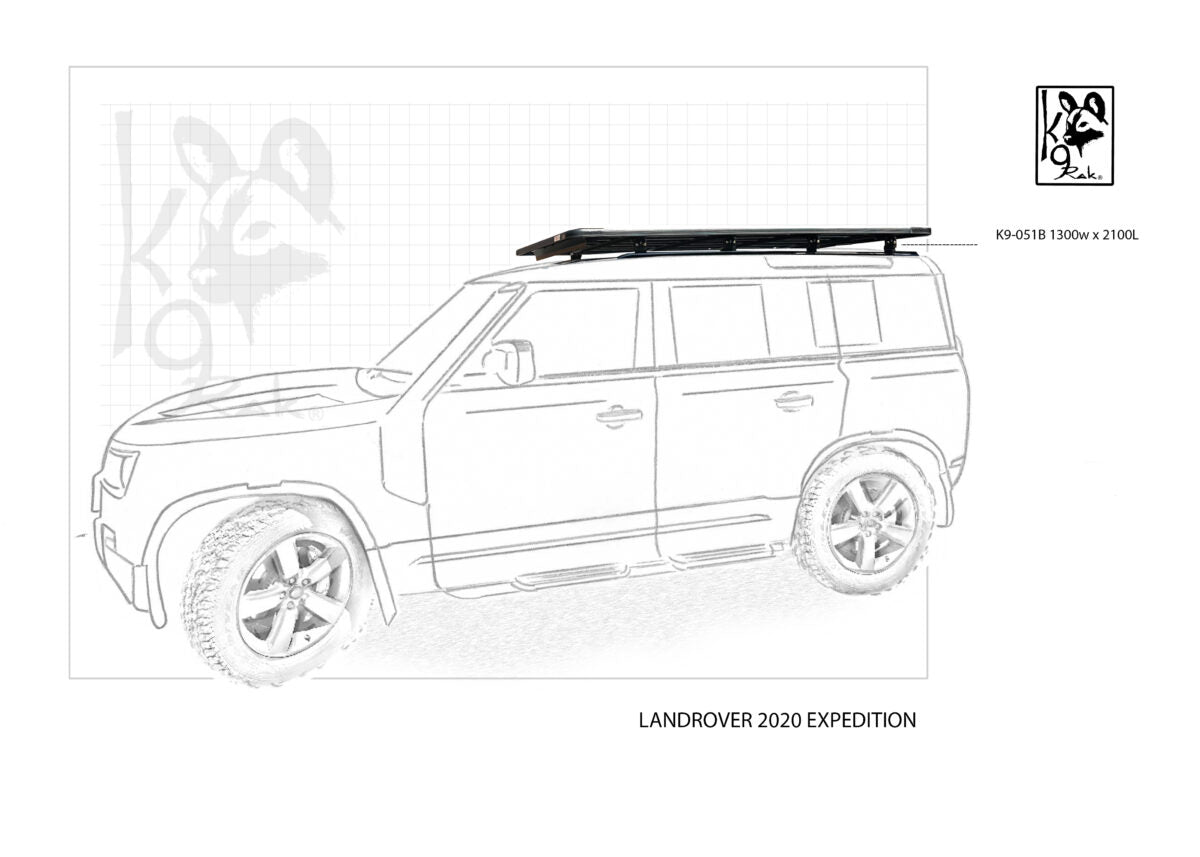 Eezi-Awn K9 Roofrack Land Rover Defender 110 (2020-)