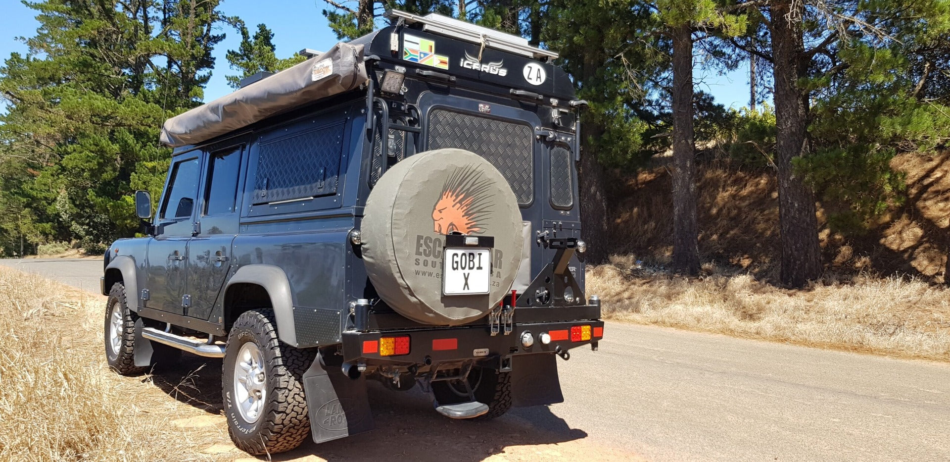 Gobi-X Reserveradträger Land Rover Defender