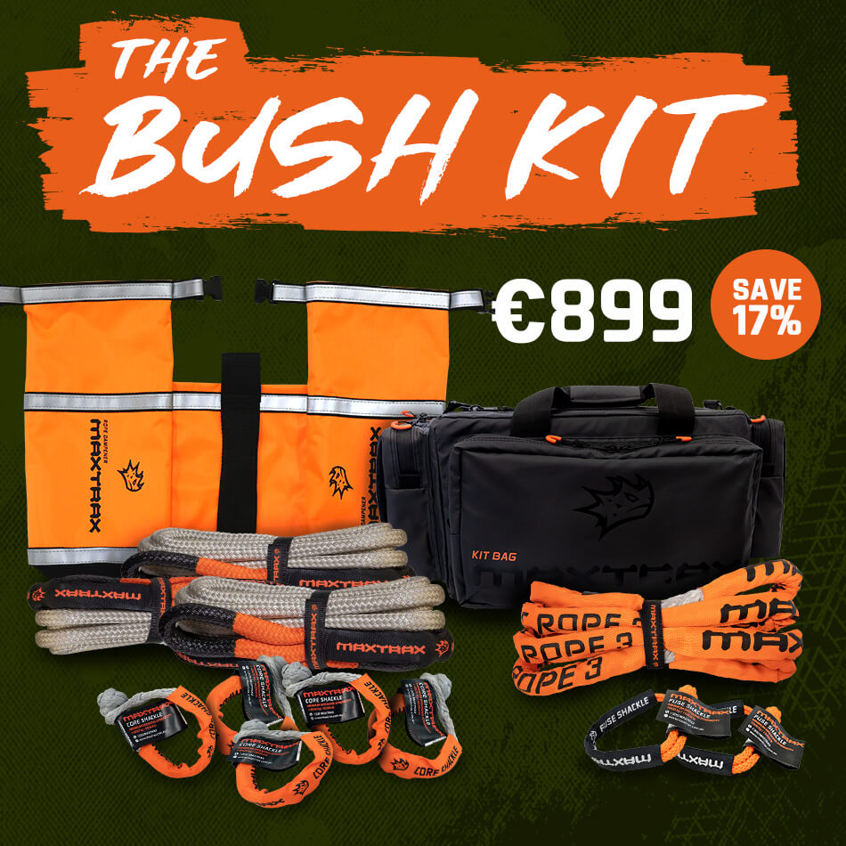 MaxTrax Recovery Kit Bush - Bergeset