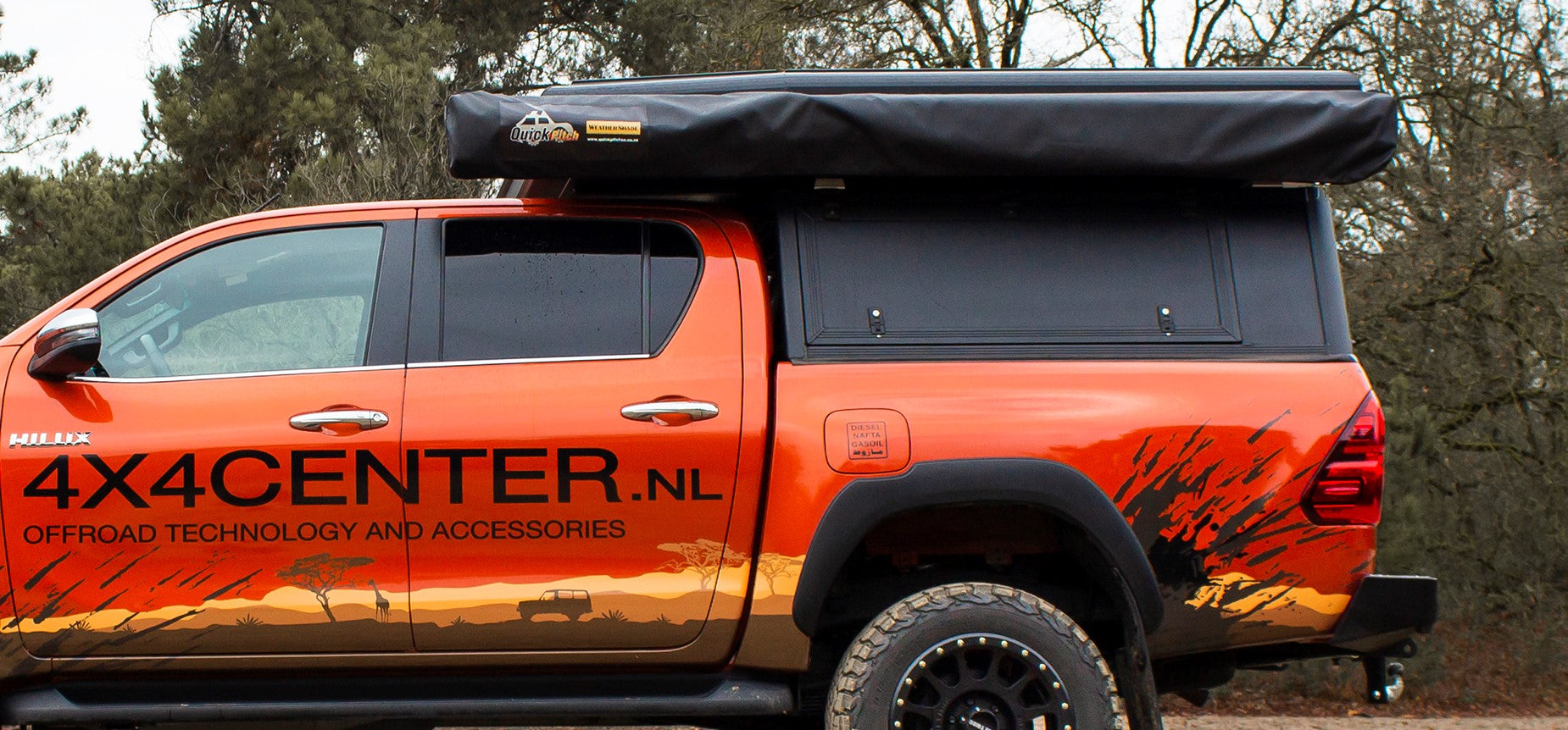 Quick Pitch 270 Grad Awning - 2,6m