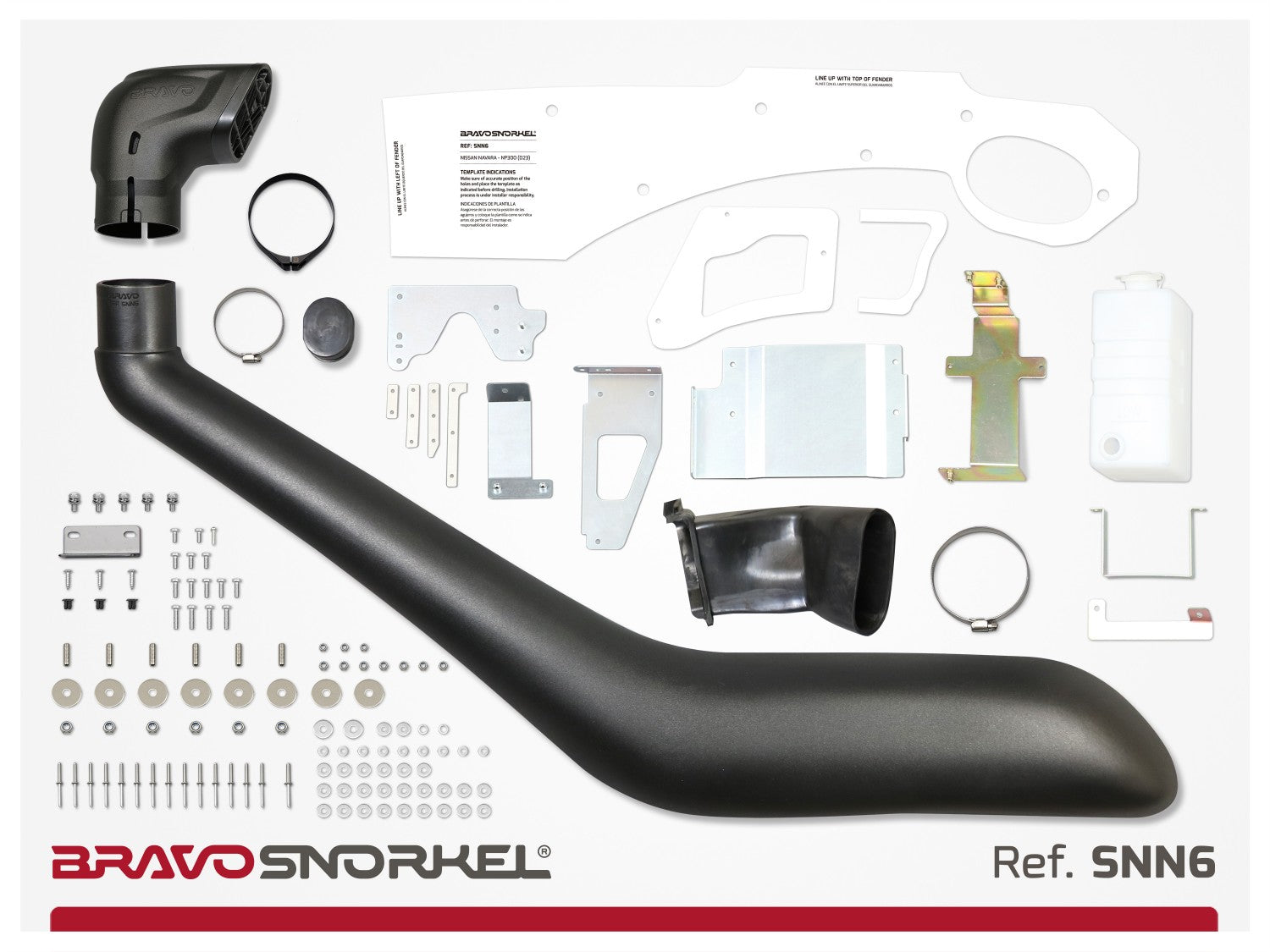 Schnorchel Kit für Nissan Navara D23