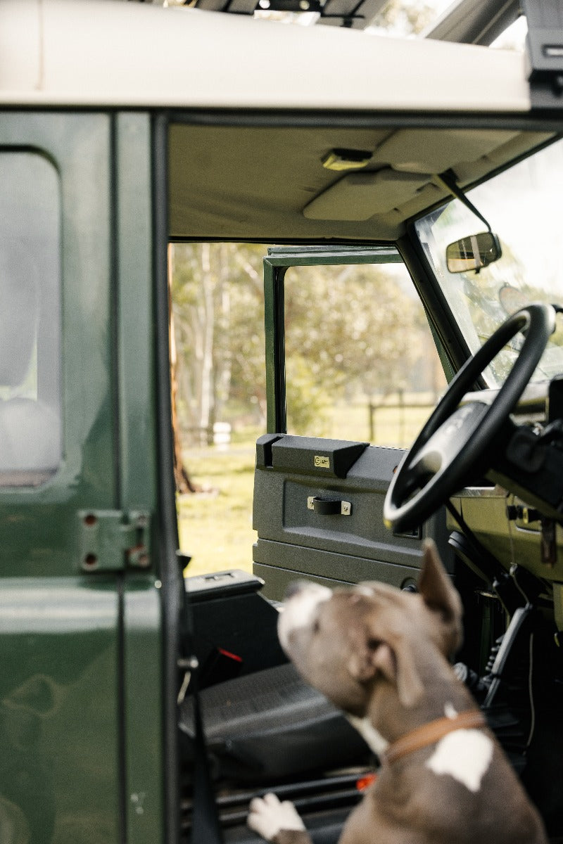 One Stone Land Rover Defender Armrests Black