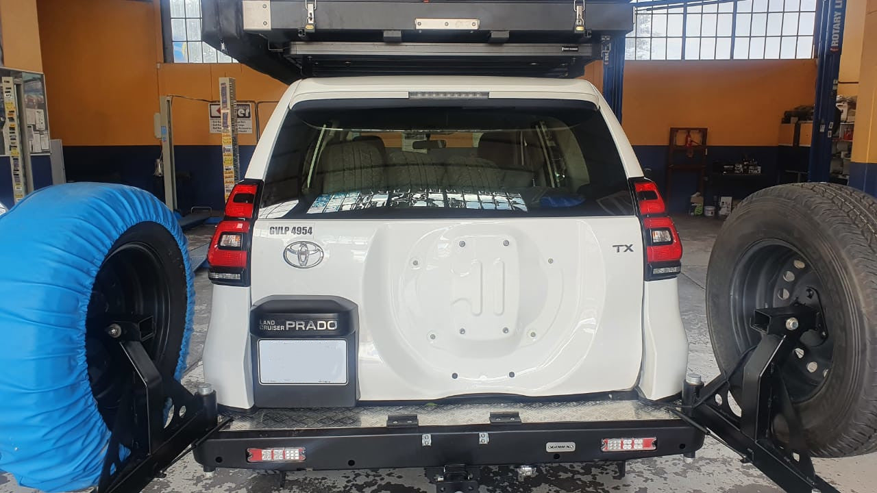 Gobi-X Reserveradträger Toyota Land Cruiser 150