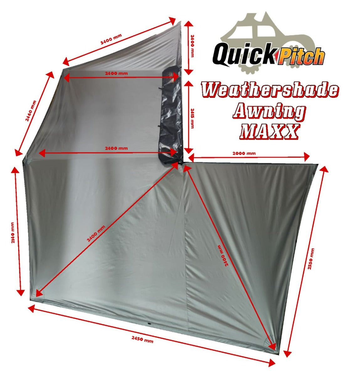 Quick Pitch Awning Maxx