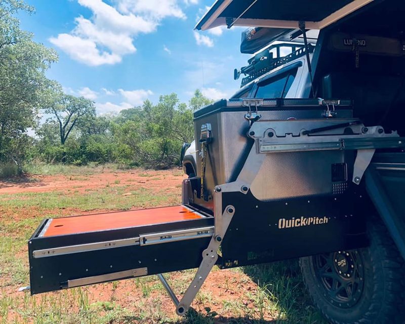 Quick Pitch Ausziehbare Küchenkombination