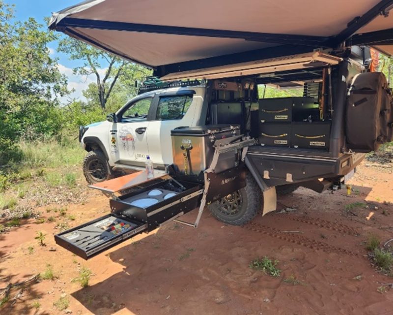 Quick Pitch Ausziehbare Küchenkombination