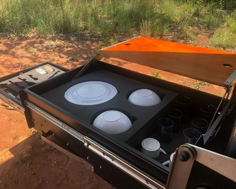 Quick Pitch Ausziehbare Küchenkombination