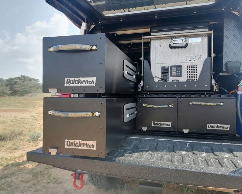 Quick Pitch Drawer System