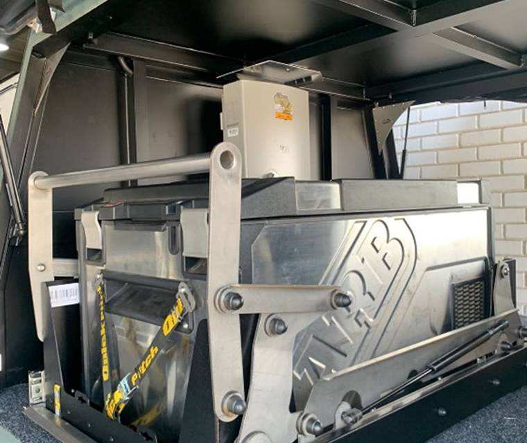 Quick Pitch Drop Down Fridge Slide