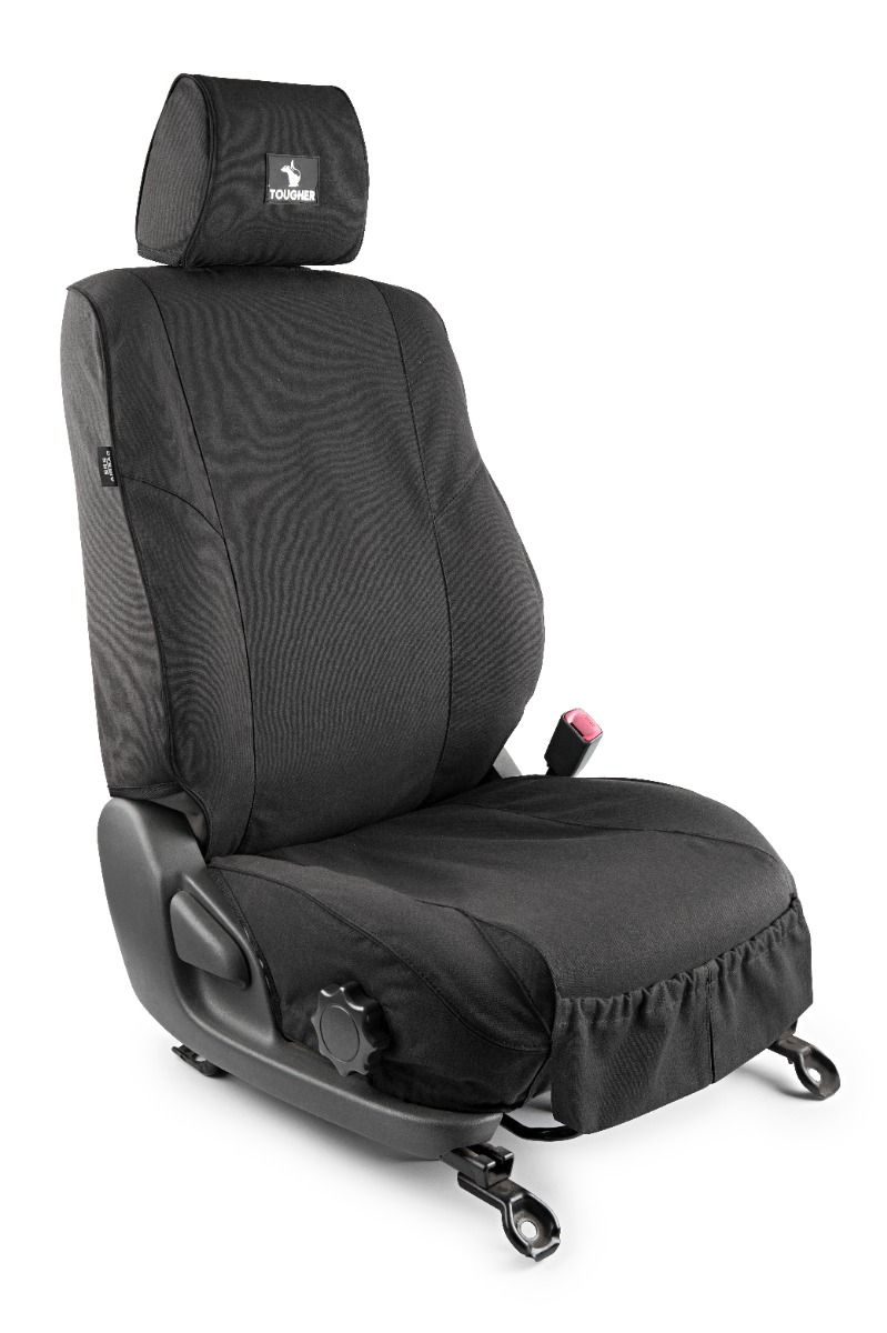 Tougher Sitzbezug-Set für vorn und hinten Toyota Land Cruiser 250 anthrazit